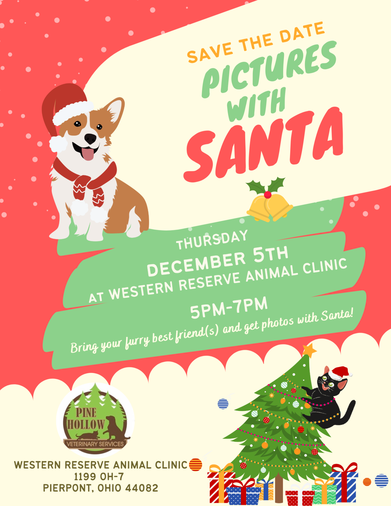 Pet Pictures with Santa